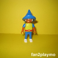PLAYMOBIL Gnome / Lutin  avec chapeau pointu bleu - Monde féerique et magique